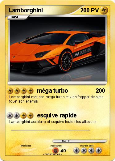 Pokemon Lamborghini