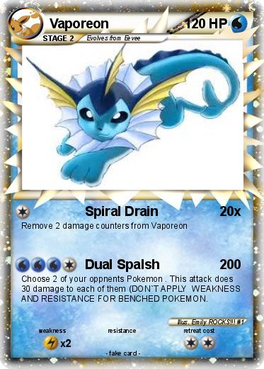Pokemon Vaporeon