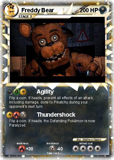 Pokemon Freddy Bear