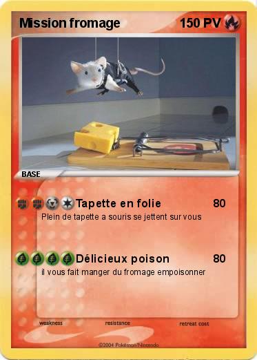 Pokemon Mission fromage