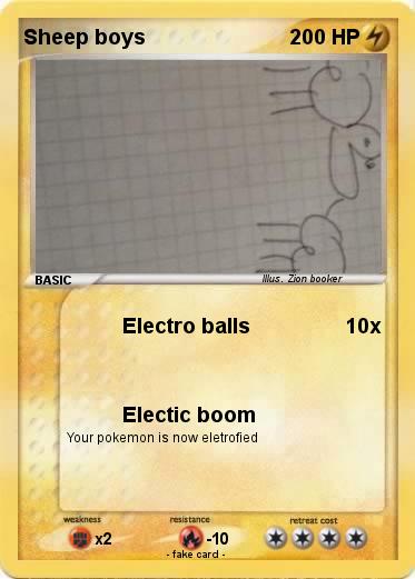 Pokemon Sheep boys