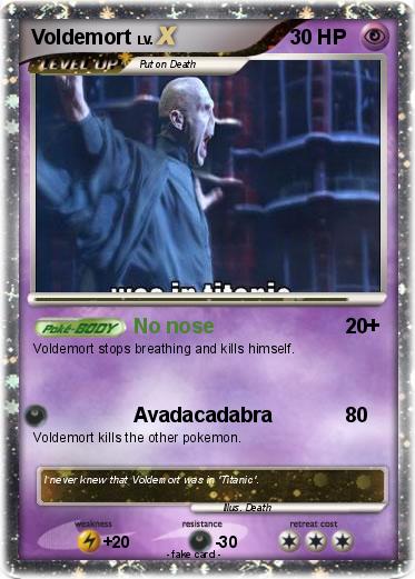Pokemon Voldemort