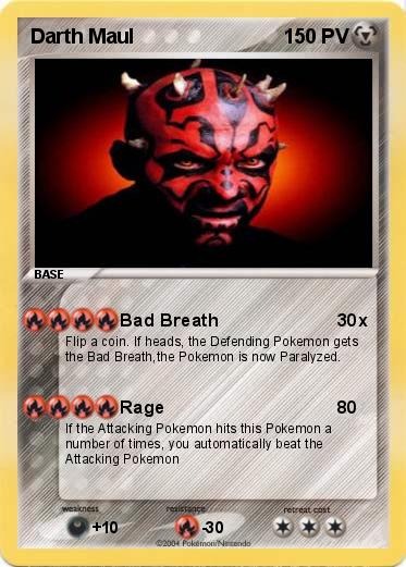Pokemon Darth Maul