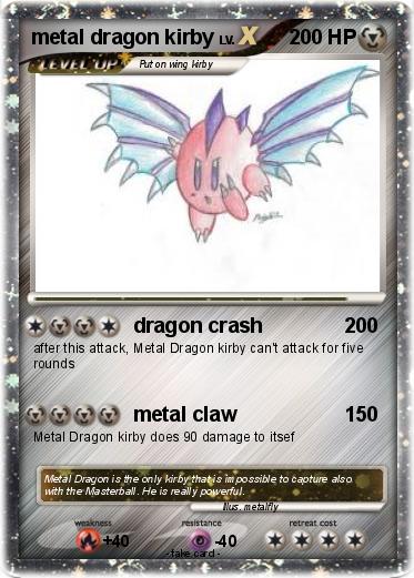 Pokemon metal dragon kirby
