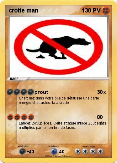 Pokemon crotte man