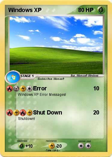 Pokemon Windows XP