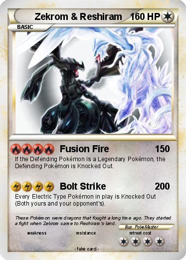 Pokemon Zekrom & Reshiram