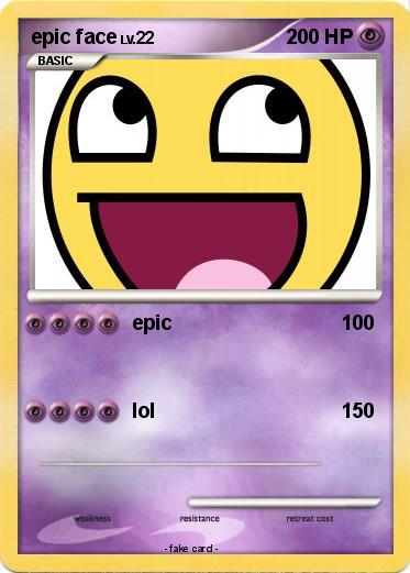 Pokemon epic face