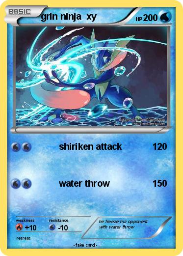 Pokemon grin ninja  xy