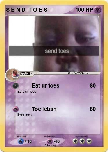 Pokemon S E N D  T O E S