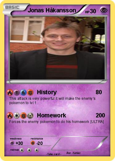 Pokemon Jonas Håkansson