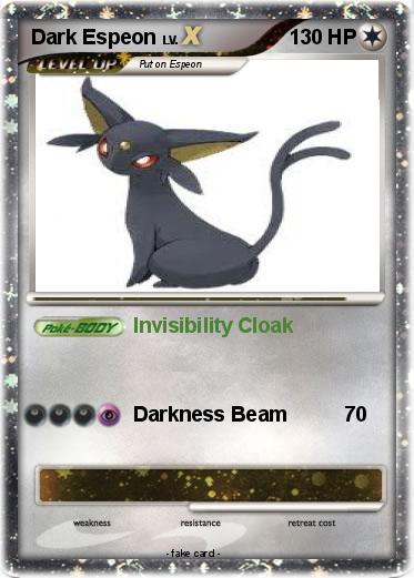 Pokemon Dark Espeon