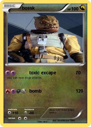 Pokemon bossk