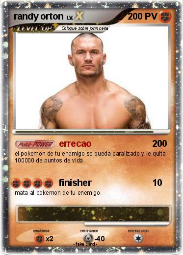 Pokemon randy orton