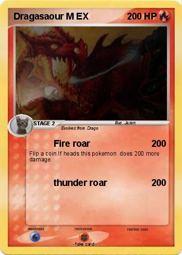 Pokemon Dragasaour M EX