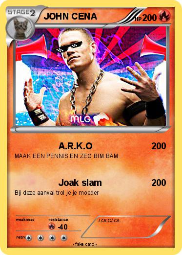 Pokemon JOHN CENA