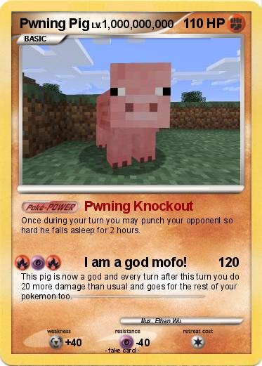 Pokemon Pwning Pig