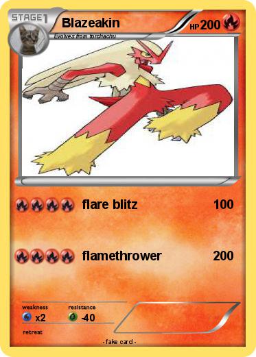 Pokemon Blazeakin