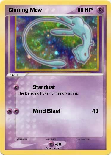 Pokemon Shining Mew