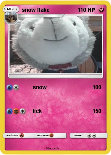 Pokemon snow flake