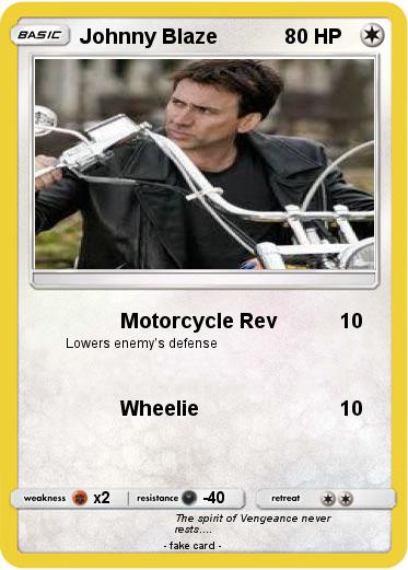 Pokemon Johnny Blaze