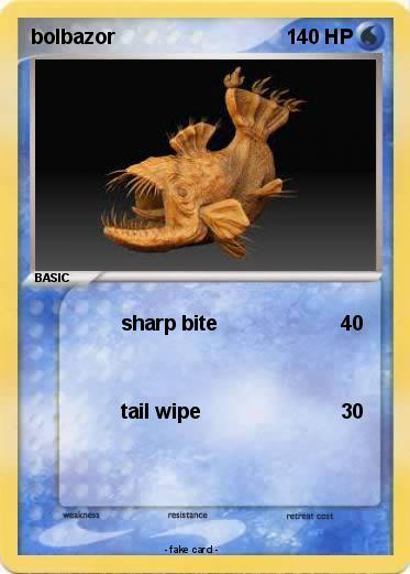 Pokemon bolbazor
