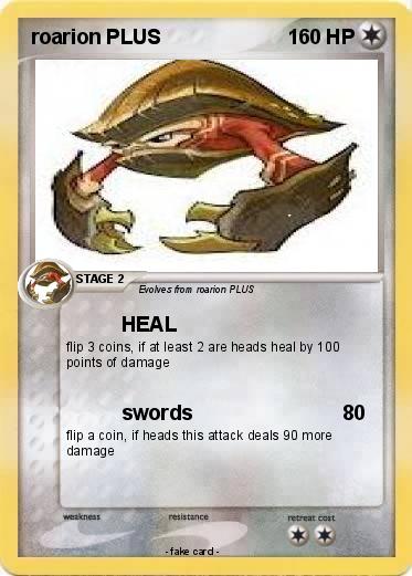 Pokemon roarion PLUS