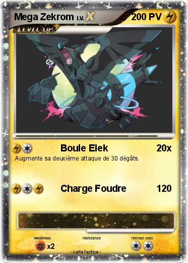 Pokemon Mega Zekrom