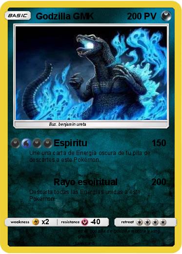 Pokemon Godzilla GMK