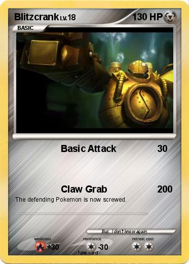Pokemon Blitzcrank
