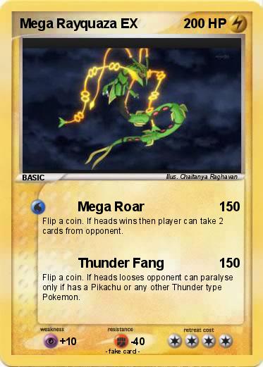 Pokemon Mega Rayquaza EX
