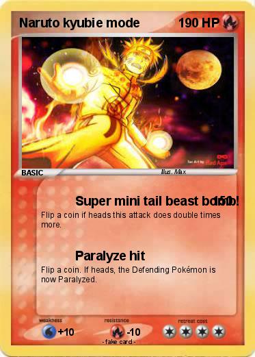 Pokemon Naruto kyubie mode