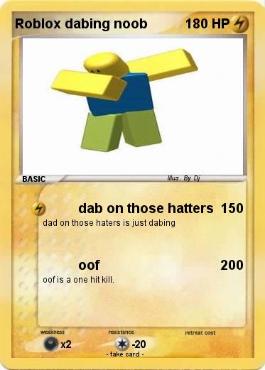 Pokemon Roblox dabing noob