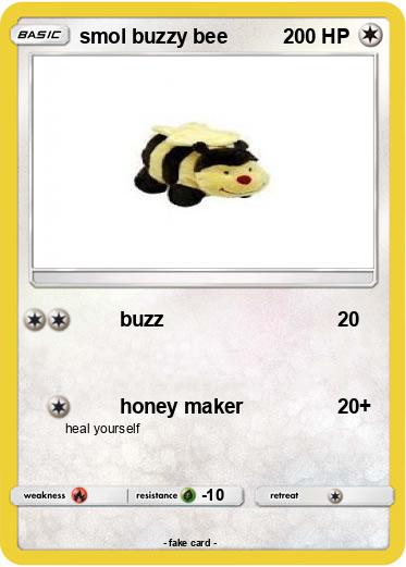 Pokemon smol buzzy bee
