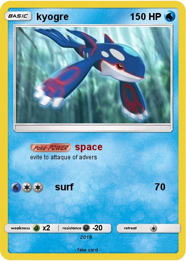 Pokemon kyogre