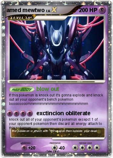 Pokemon amed mewtwo