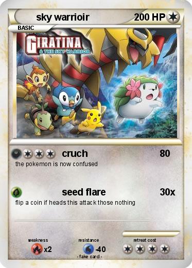 Pokemon sky warrioir