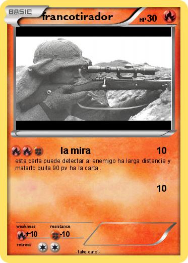 Pokemon francotirador