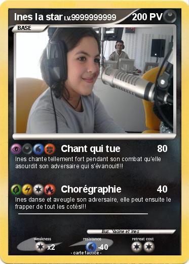Pokemon Ines la star