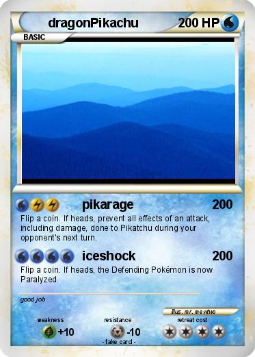 Pokemon dragonPikachu