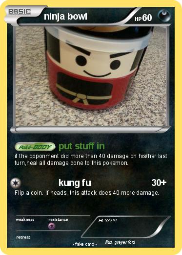 Pokemon ninja bowl