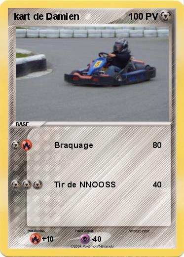 Pokemon kart de Damien