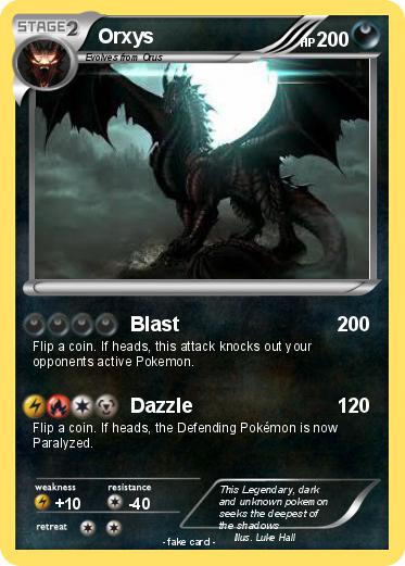 Pokemon Orxys