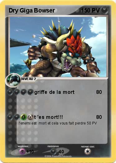 Pokemon Dry Giga Bowser