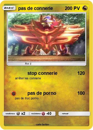 Pokemon pas de connerie
