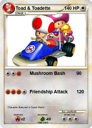 Pokemon Toad & Toadette