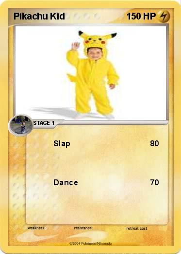 Pokemon Pikachu Kid
