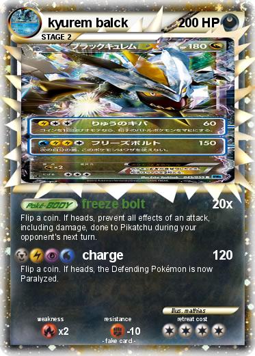 Pokemon kyurem balck