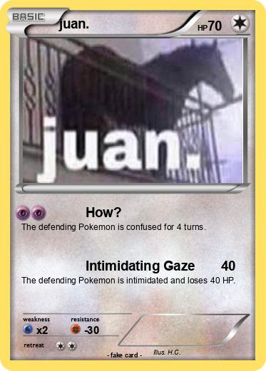Pokemon juan.