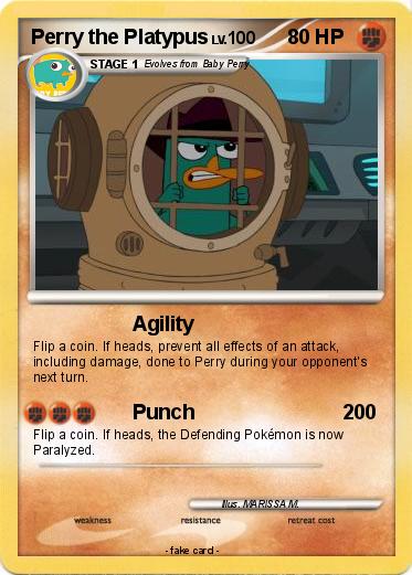 Pokemon Perry the Platypus